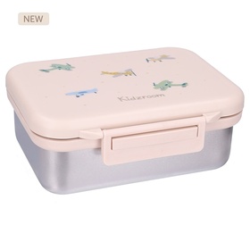 Afbeelding van Lunchbox Kidzroom Small Talk - Beige