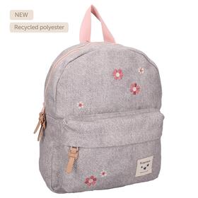 Afbeelding van Rugzak Kidzroom Blossom And Bows - Grijs
