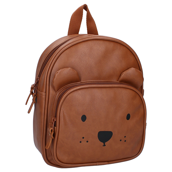 Product image 1 of Backpack Porto Beary Excited - Cognac