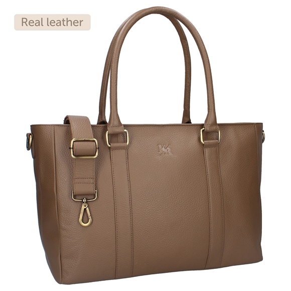 Product image 1 of Bolsa de pañales Florence Lovely Leather - Marrón