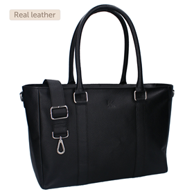 Image of Bolsa de pañales Florence Lovely Leather - Negro