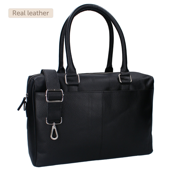 Product image 1 of Bolsa de pañales Rome Lovely Leather - Negro