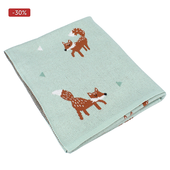 Product image 1 of Couverture Sweet Snuggles - Vert