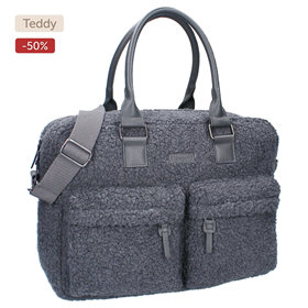 Image of Diaperbag Hello Little One - Grey