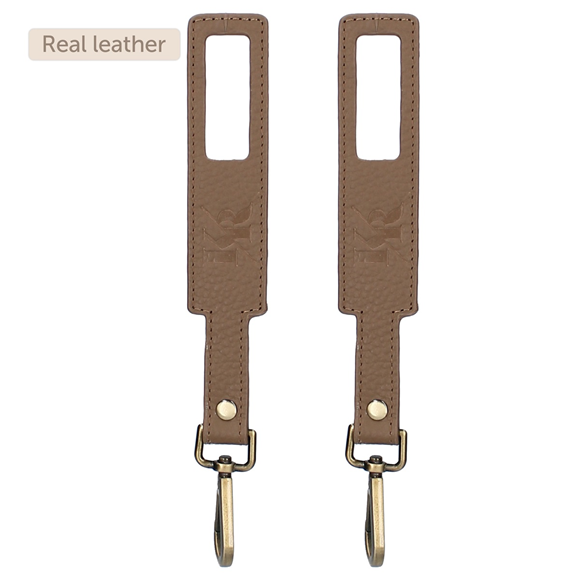 Product image 1 of Ganci per passeggini Lovely Leather - Marrone