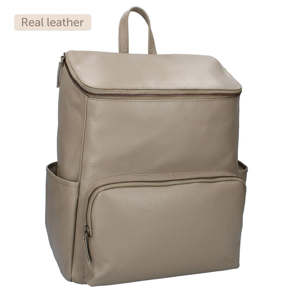 Product image 1 of Mochila para pañales Sienna Lovely Leather - Beige