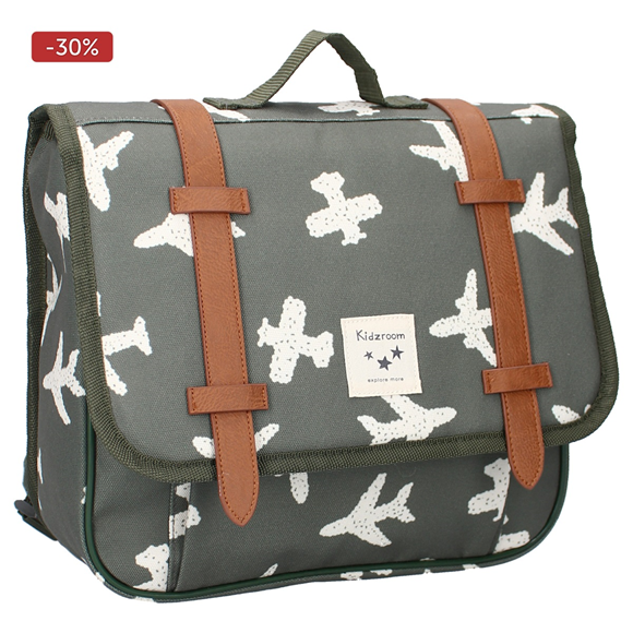 Product image 1 of School backpack Lisbon Adore More - Army