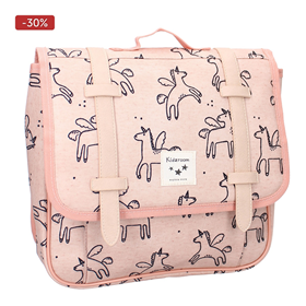 Image of School backpack Lisbon Beasties - Pink