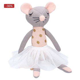 Image of Stuffed Toy Lola Cuddle Me Tight - Grey